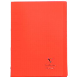 Piqûre 96 pages KOVERBOOK, format A4, seyès 90g, couverture polypropyl