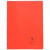 Piqûre 96 pages KOVERBOOK, format A4, seyès 90g, couverture polypropyl