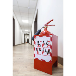 Pochette d'affichage magnétique de sécurité A4