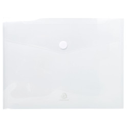 Sachet de 5 pochettes-enveloppes polypropylène - A4