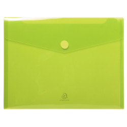 Sachet de 5 pochettes-enveloppes polypropylène - A4