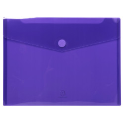 Sachet de 5 pochettes-enveloppes polypropylène - A4