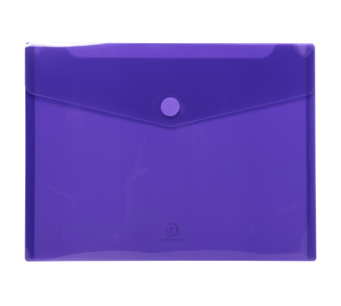 Sachet de 5 pochettes-enveloppes polypropylène - A4