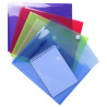 Sachet de 5 pochettes-enveloppes polypropylène - A4