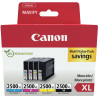 Canon 2500XL lot 4 cartouches encre NCMJ haute capacité authentique PG