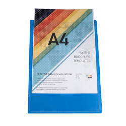 Protège-documents en polypropylène semi rigide Kreacover® Opaque 40 vues - A4