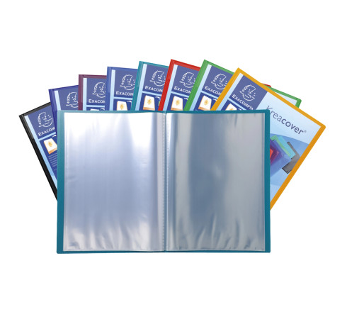 Protège-documents en polypropylène semi rigide Kreacover® Opaque 40 vues - A4