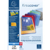 Protège-documents en polypropylène semi rigide Kreacover® Opaque 60 vues - A4