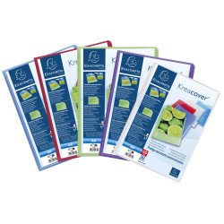 Protège-documents en polypropylène semi rigide Kreacover® Chromaline 60 vues - A4