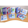 Protége-documents en polypropylène semi rigide Kreacover Chromaline 80vues - A4