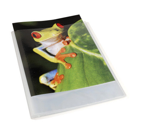 Protège-documents en polypropylène semi rigide Kreacover Chromaline 160 vues - A4