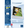 Protège-documents en polypropylène semi rigide Kreacover Chromaline 160 vues - A4