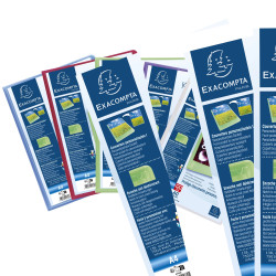Protège-documents en polypropylène semi-rigide KreaCover® Chromaline 160 vues - A4