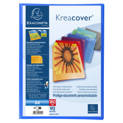 Protège-documents en polypropylène semi rigide Kreacover® - A4