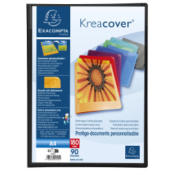 Protège-documents en polypropylène semi rigide Kreacover® - A4