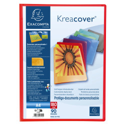 Protège-documents en polypropylène semi rigide Kreacover® - A4