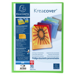 Protège-documents en polypropylène semi rigide Kreacover® - A4