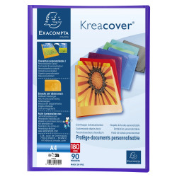 Protège-documents en polypropylène semi rigide Kreacover® - A4