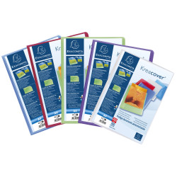 Protège-documents en polypropylène semi-rigide KreaCover® Chromaline 200 vues - A4