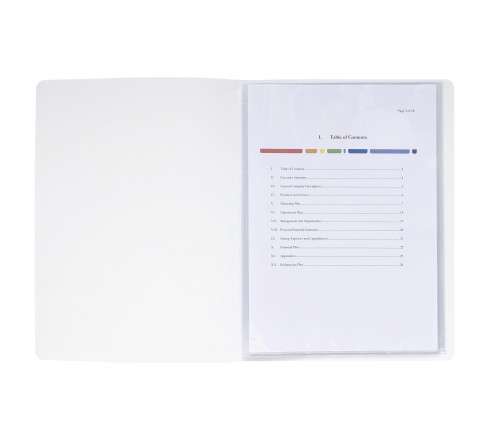 Protège-documents en polypropylène rigide Kreacover® 40 vues - A4