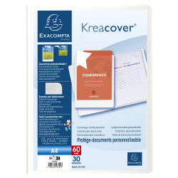 Protège-documents en polypropylène rigide Kreacover® 60 vues - A4