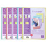 Protège-documents en polypropylène Kreacover Pastel 100 vues - A4