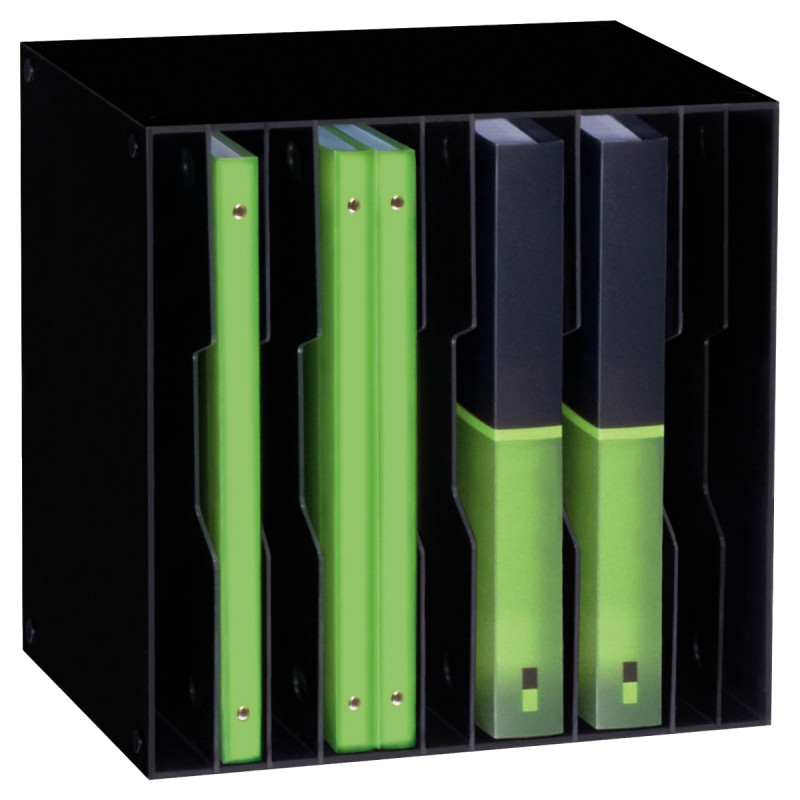 Bloc 12 cases noir