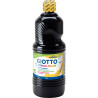 Flacon de 1 L de gouache liquide lavable GIOTTO coloris noir