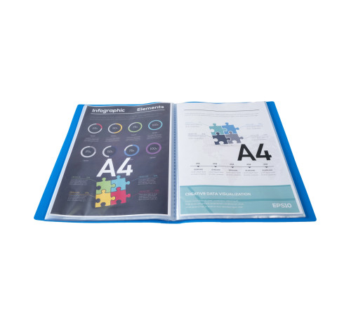 Protège-documents en polypropylène souple OPAK 40 vues - A4