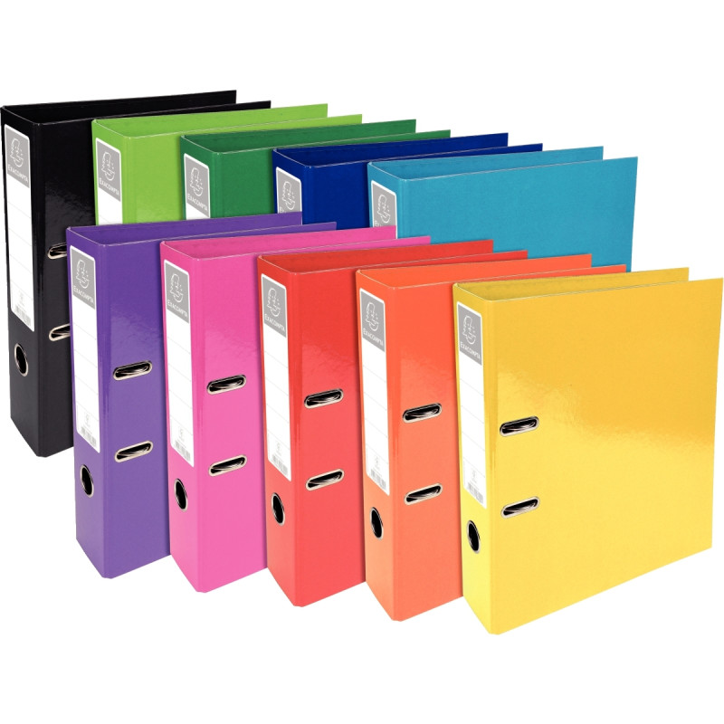 Classeur à levier IDERAMA pour format A4, dos 7 cm, coloris assortis