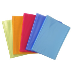 Protège-documents en polypropylène rigide Linicolor® 40 vues - A4