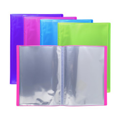 Protège-documents en polypropylène semi rigide IDERAMA PP 120 vues - A4