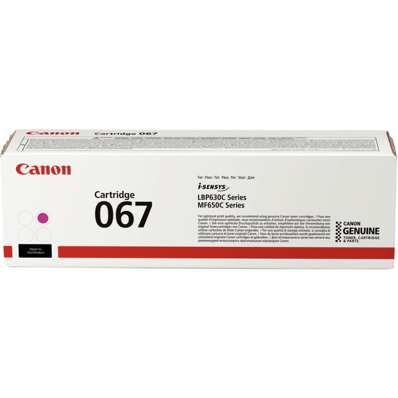 Canon 067 cartouche laser magenta authentique