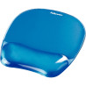 Tapis souris Crystal gel bleu