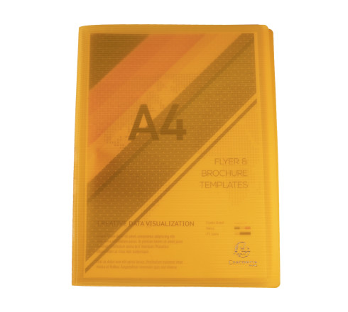 Protège-documents en polypropylène Linicolor 60 vues - A4