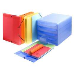 Protège-documents en polypropylène Linicolor 60 vues - A4