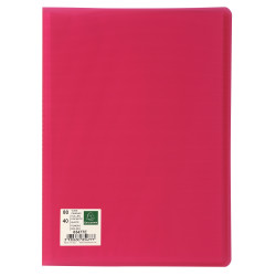 Protège-documents en polypropylène rigide Linicolor® 80 vues - A4
