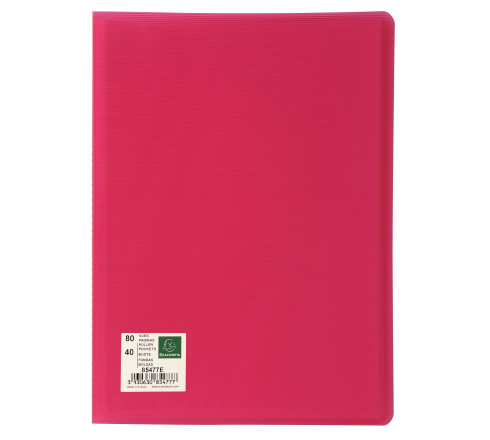 Protège-documents en polypropylène rigide Linicolor® 80 vues - A4