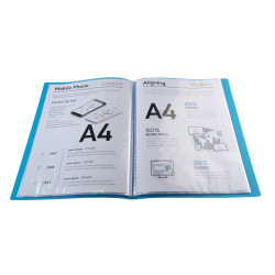 Protège-documents en polypropylène semi rigide IDERAMA PP 60 vues - A4