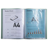 Protège-documents en PP recyclé semi-rigide Ellipse 60 vues - A4