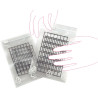 Carton de 1000 sachets ZIP 80x60mm transparent