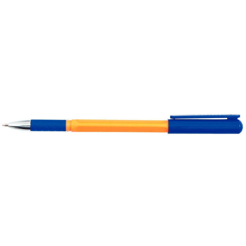 Boîte de 50 stylos bille softgrip pointe fine bleus