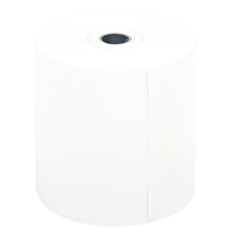 Lot de 10 bobines de papier thermique 80 x 72 x 76 m, papier 48 gramme