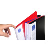 Protège-documents en polypropylène rigide avec porte étiquette 3 faces Up Line Opaque 20 vues - A4