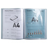 Protège-documents en PP recyclé semi-rigide BeeBlue 60 vues - A4