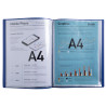 Protège-documents en PP recyclé semi-rigide BeeBlue 80 vues - A4