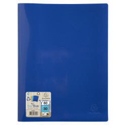 Protège-documents en PP recyclé semi-rigide BeeBlue 60 vues - A4