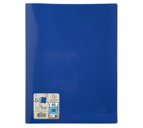 Protège-documents en PP recyclé semi-rigide BeeBlue 60 vues - A4