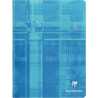 Piqûre 96 pages CLAIREFONTAINE, format 24x32 cm, quadrillé 5x5, papier