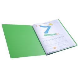 Protège-documents en polypropylène semi-rigide OPAK 40 vues - A5 ou écolier